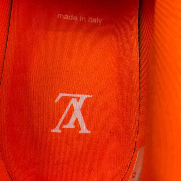Louis Vuitton Men's Orange V.N.R. Sneaker - Picture 7 of 12